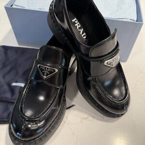 Prada Women’s Black Loafers